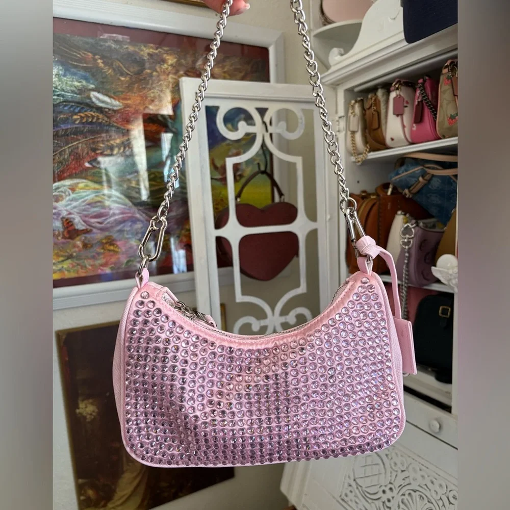 Steve Madden Rhinestone shoulder Bags - Picture 2 of 7